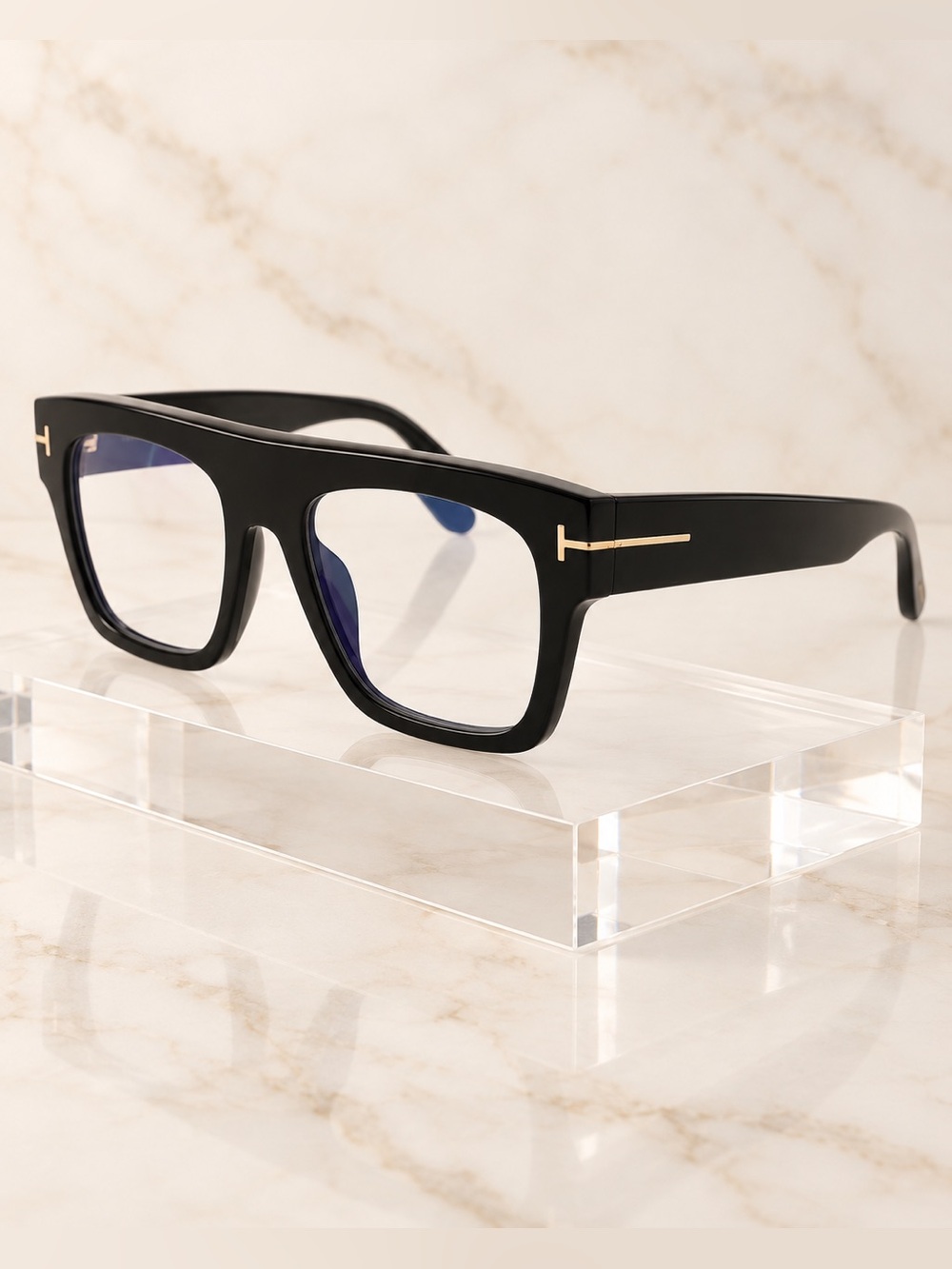 Tom Ford FT0847 Black Optical Eyeglasses Frames 52-21-140